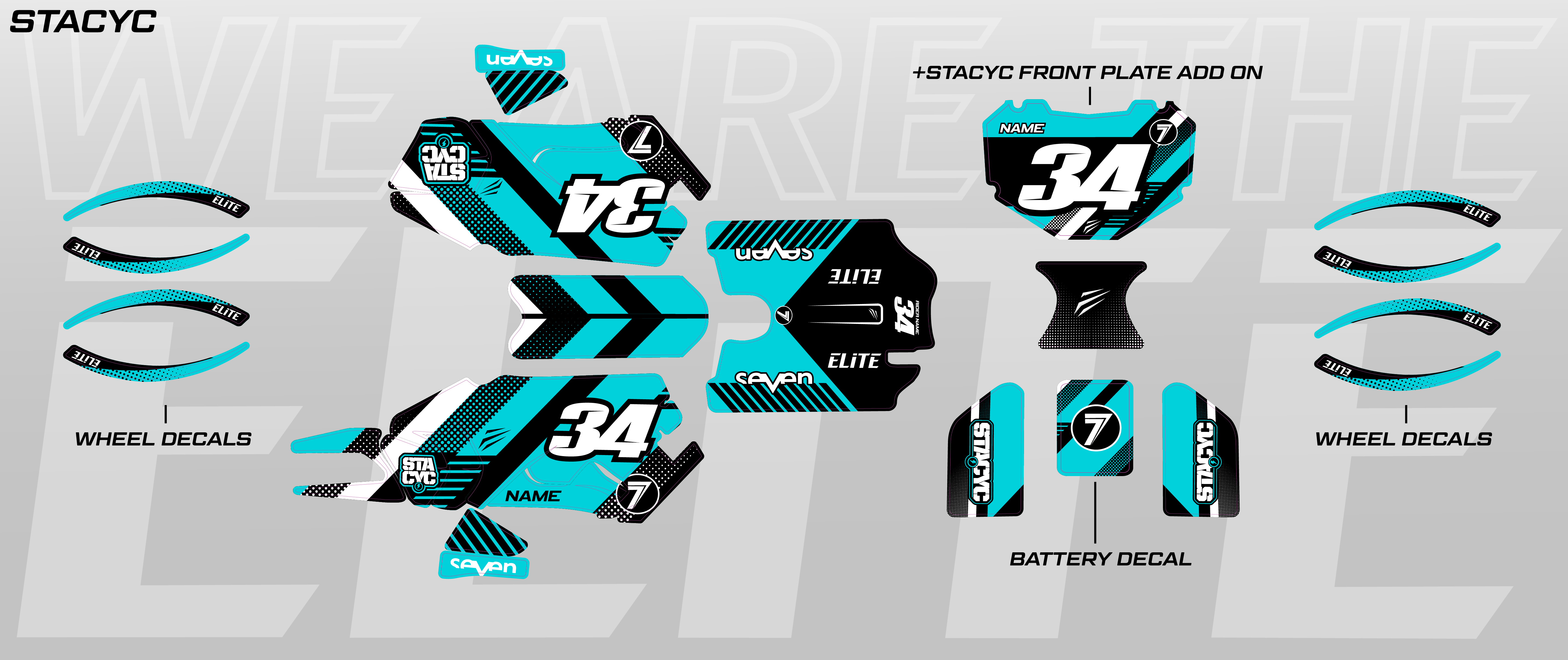 DASH Stacyc Full Graphics kit