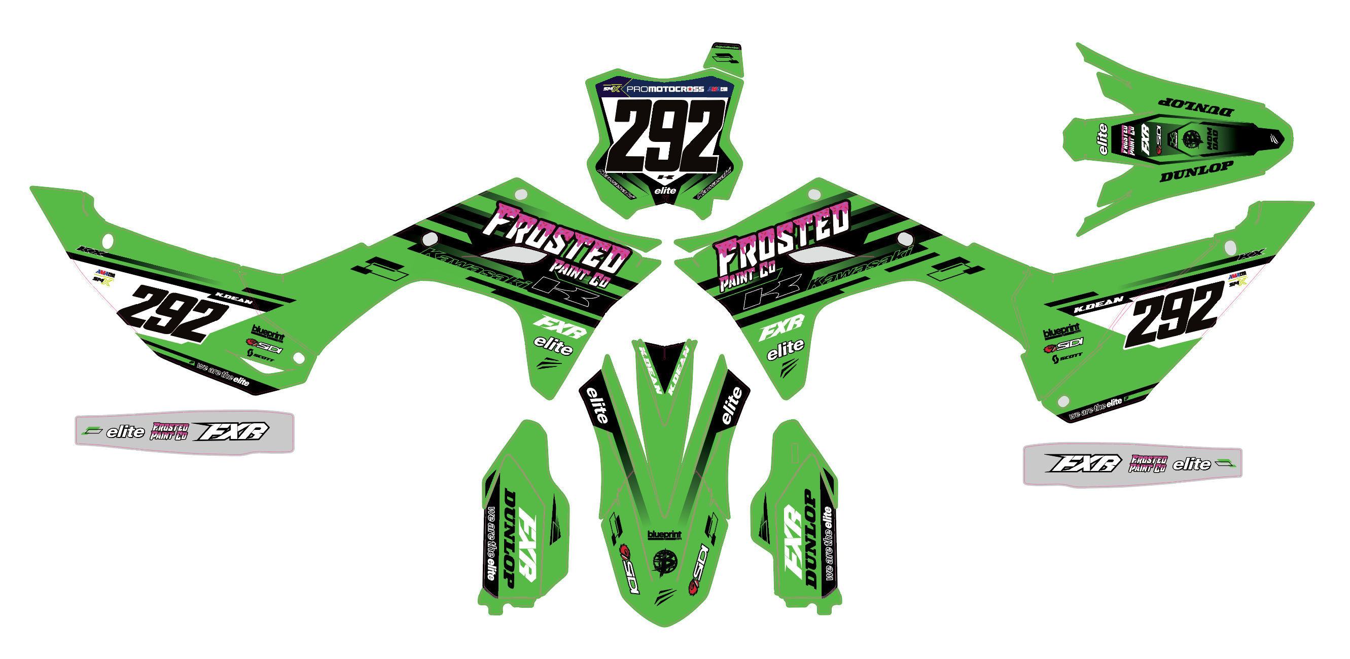 DASH KAWASAKI GRAPHICS
