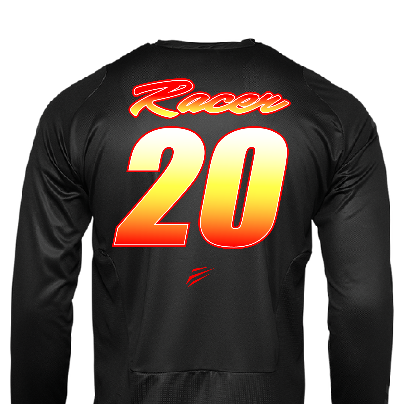 Flo Jersey ID Printed Heat transfer