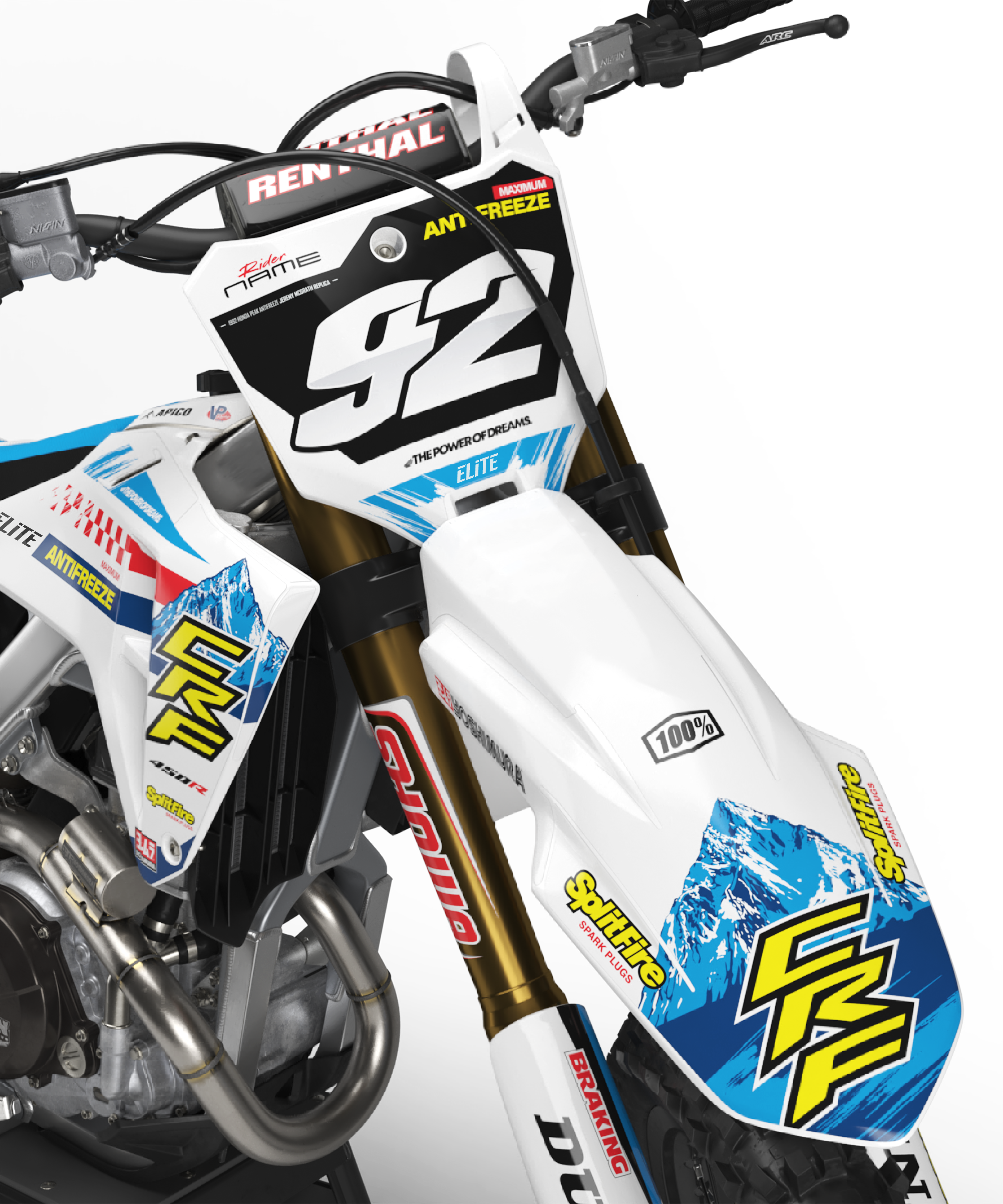 PEAK Honda Full Graphics kit