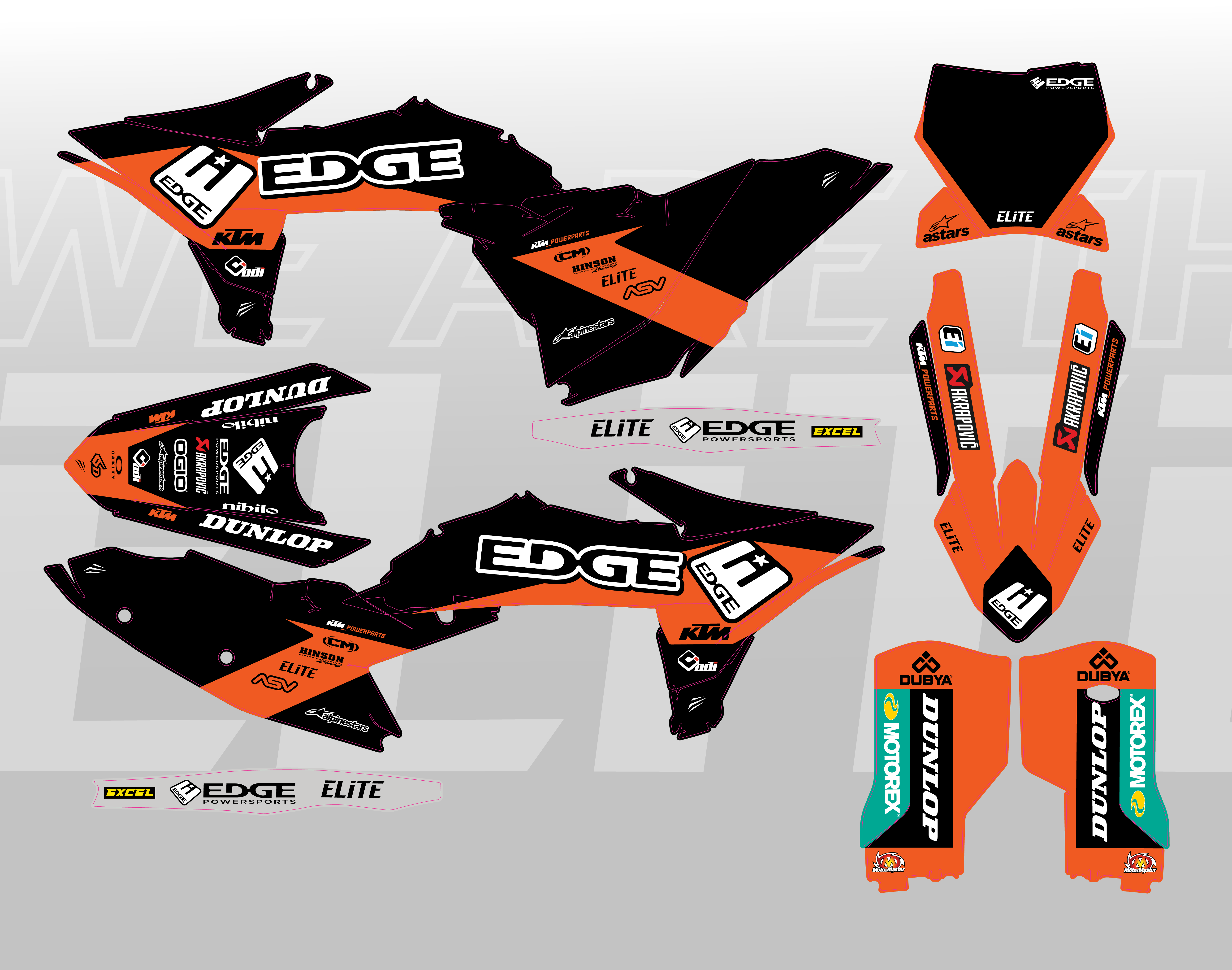 EDGE PWS KTM graphics