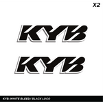 KYB FORK STICKERS