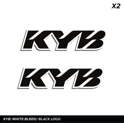 KYB FORK STICKERS