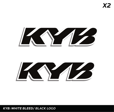 KYB FORK STICKERS – Elite Racing co