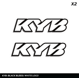 KYB FORK STICKERS