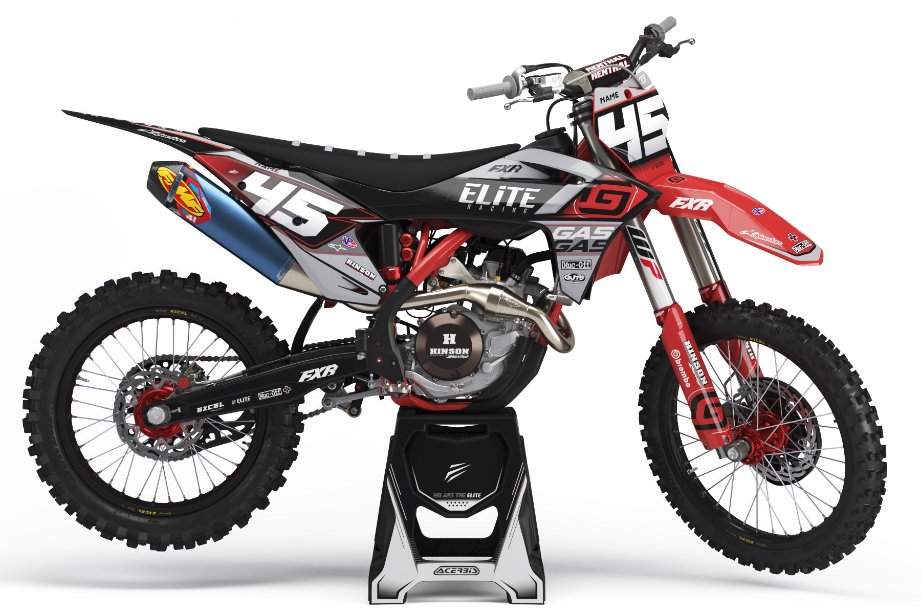 "Slasher" Gas Gas graphics