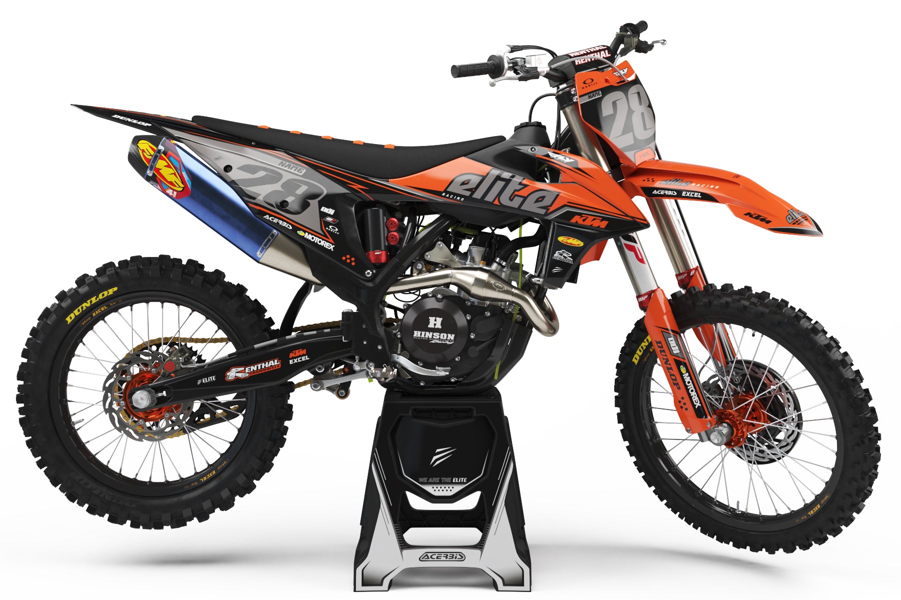 "STRIKE ELITE" KTM graphics